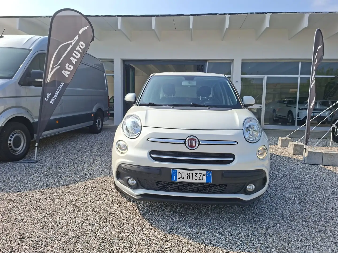 Fiat 500L 1.3 mjt Mirror95cv 4 p.ti Autocarro N1 Iva Espost Weiß - 2