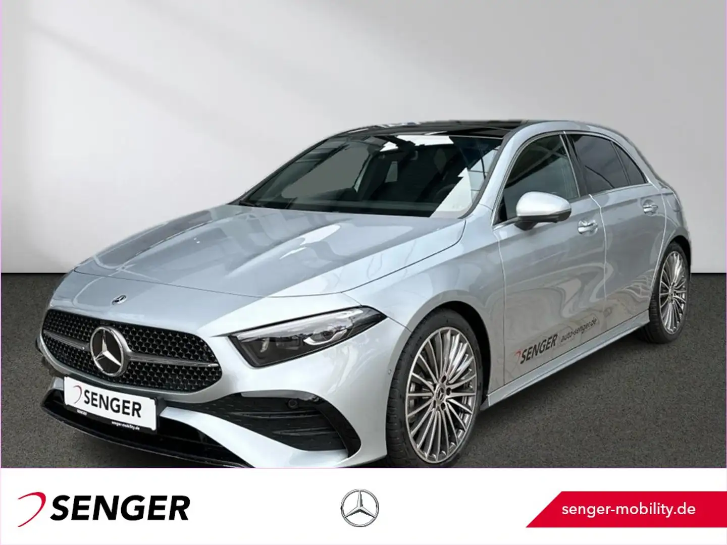 Mercedes-Benz A 200 d AMG Multibeam-LED 360°-Kamera Panorama Silber - 1
