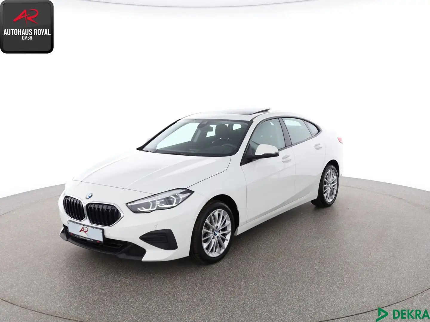 BMW 1er M Coupé 220 Gran Coupe d PANO,HEADUP,KAMERA,KEYLESS,ACC Blanc - 1
