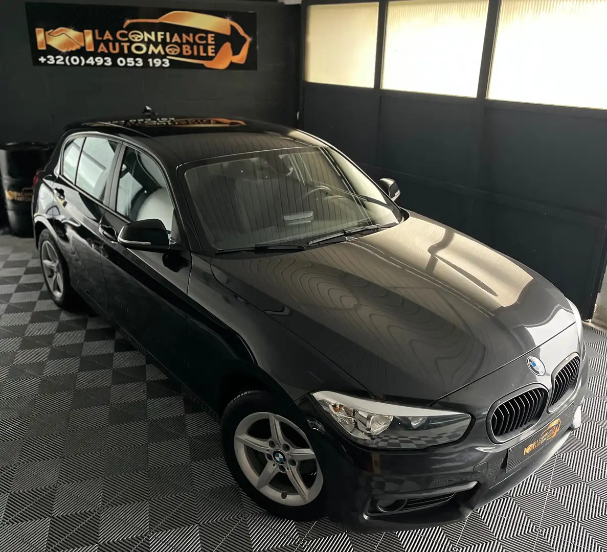 BMW 116 d 1er Propriétaire Garantie 12 Mois Noir - 1