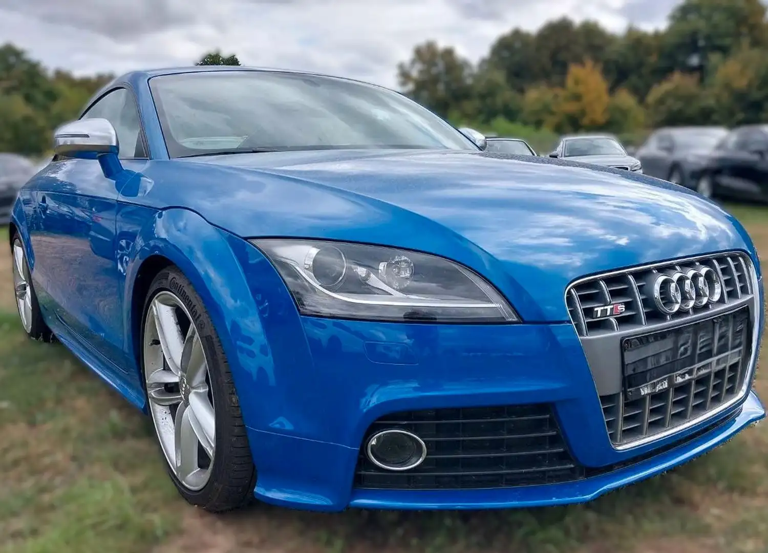 Audi TT S Coupe quattro Schalter LEDER MMI BOSE 19" Bleu - 1