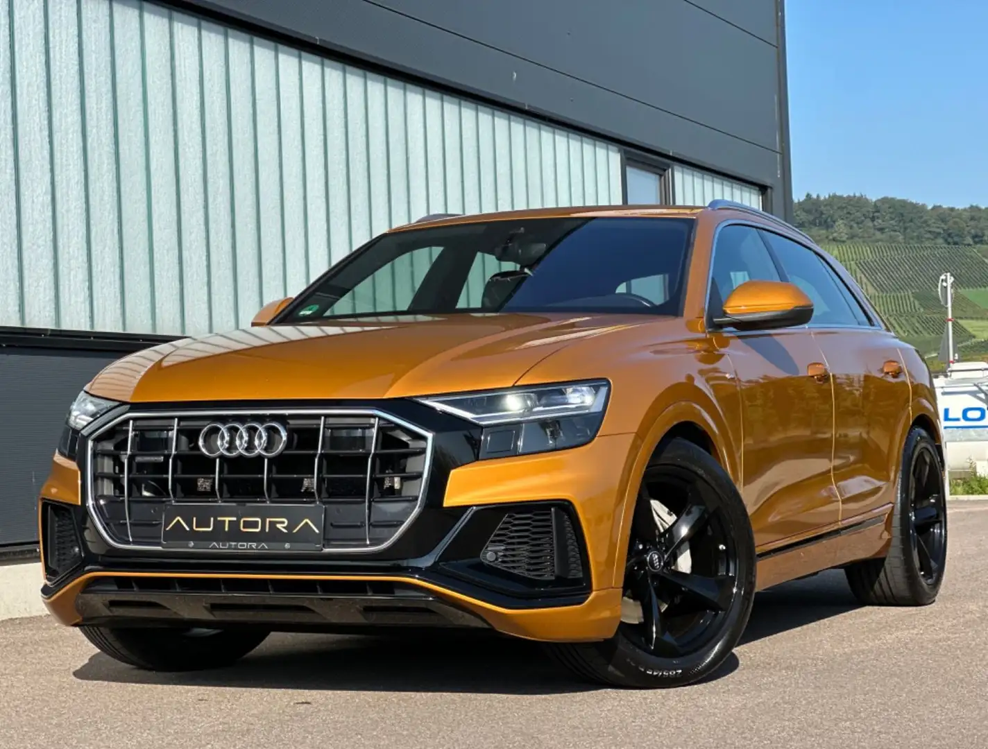 Audi Q8 50 TDI quattro S-Line|BOSE|STNDHZ|TOUR-PAK| Narancs - 1