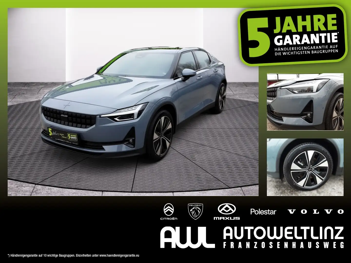 Polestar 2 Long Range Dual 78 kWh ''Aktionspreis!'' Grau - 1
