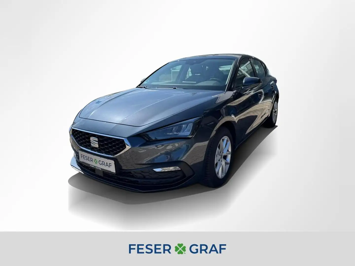 SEAT Leon 2.0 TDI DSG Style LED/Navi/PDC/GRA Grau - 1
