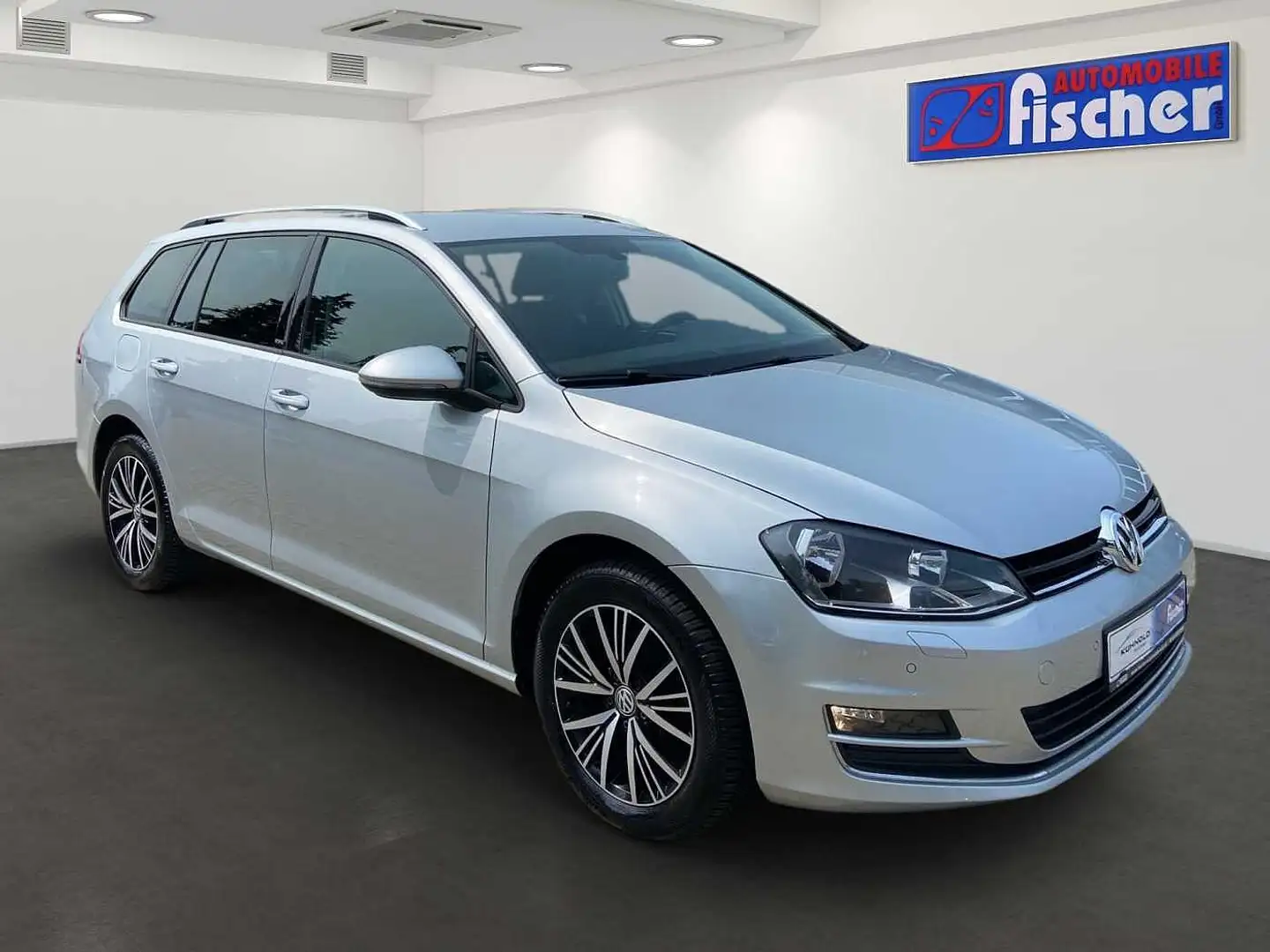 Volkswagen Golf VII 2.0 TDI Allstar Garantie PDC Sitzhzg Navi Klim Argento - 2
