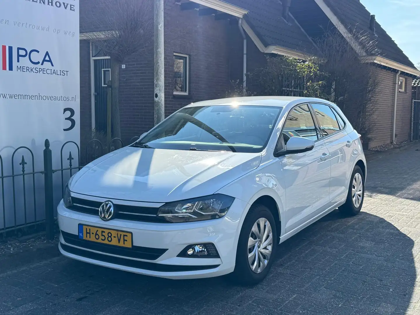 Volkswagen Polo 1.0 TSI Comfortline Airco/Nw model/Navi Weiß - 2