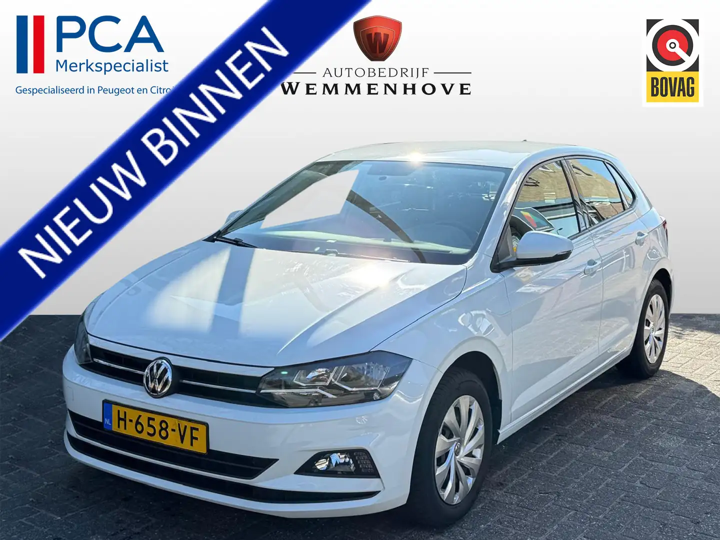 Volkswagen Polo 1.0 TSI Comfortline Airco/Nw model/Navi Weiß - 1