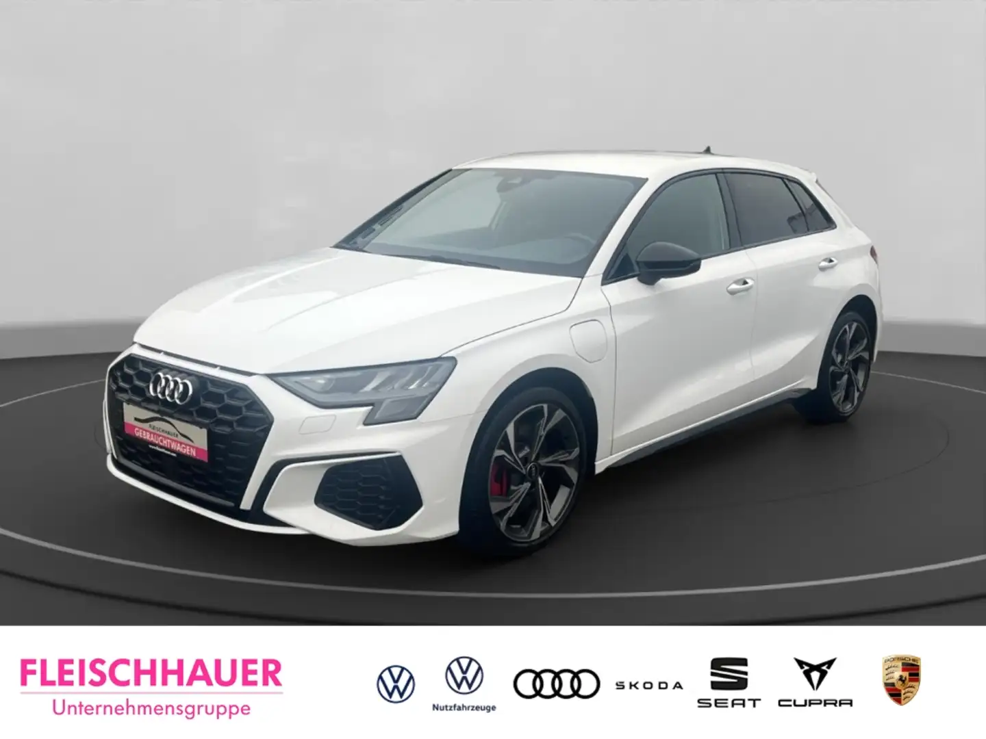 Audi A3 Sportback 45 TFSI e S-line LED Sitzhz Bluetooth Weiß - 1