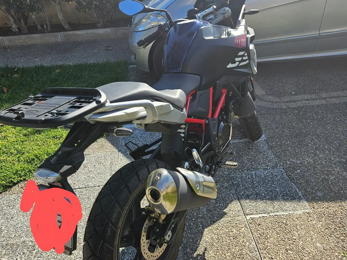 BMW G 310 GS Modrá - 1