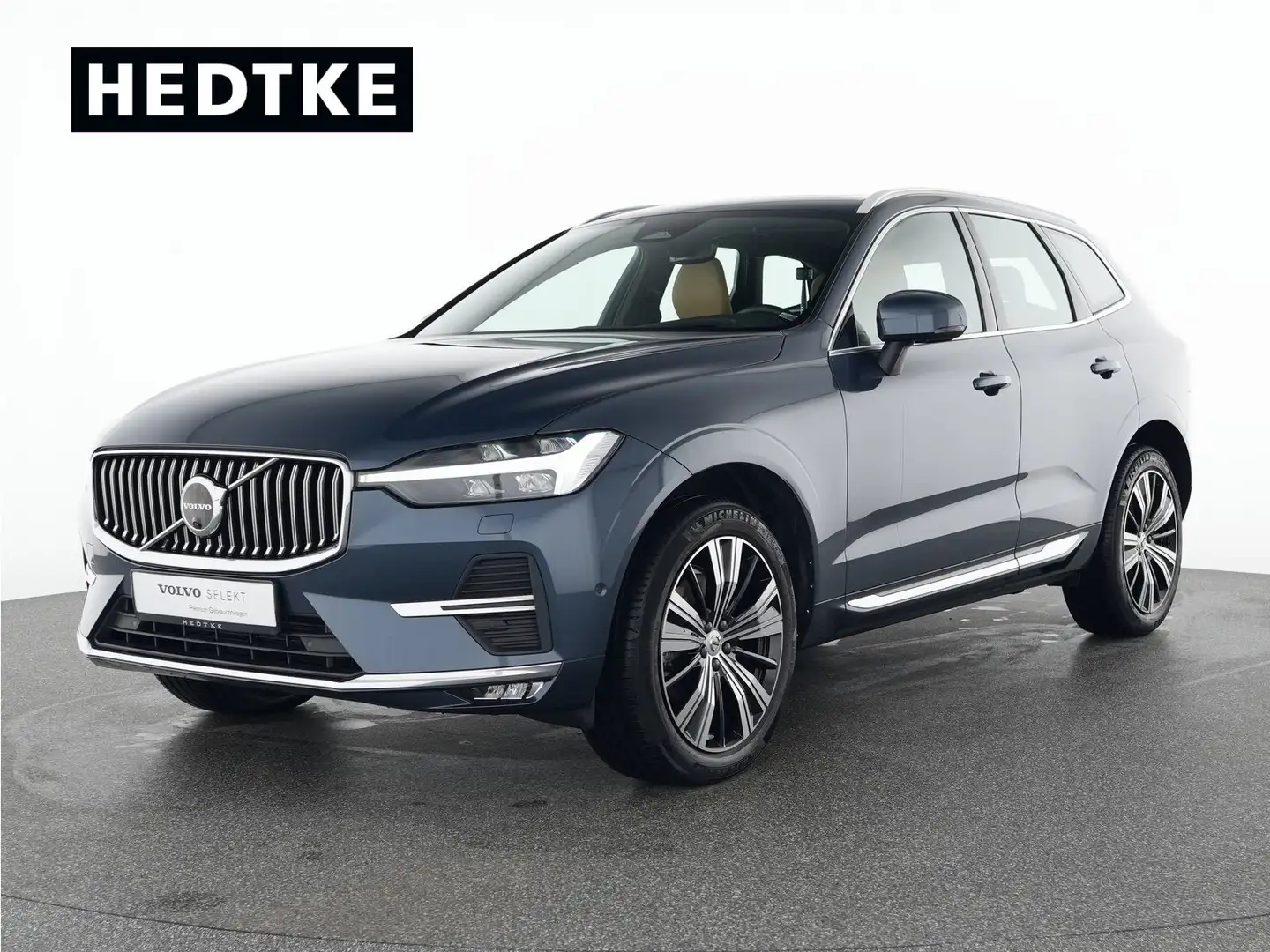 Volvo XC60 B5 Diesel AWD Ultimate Bright 20"+360°-KAME Blau - 1