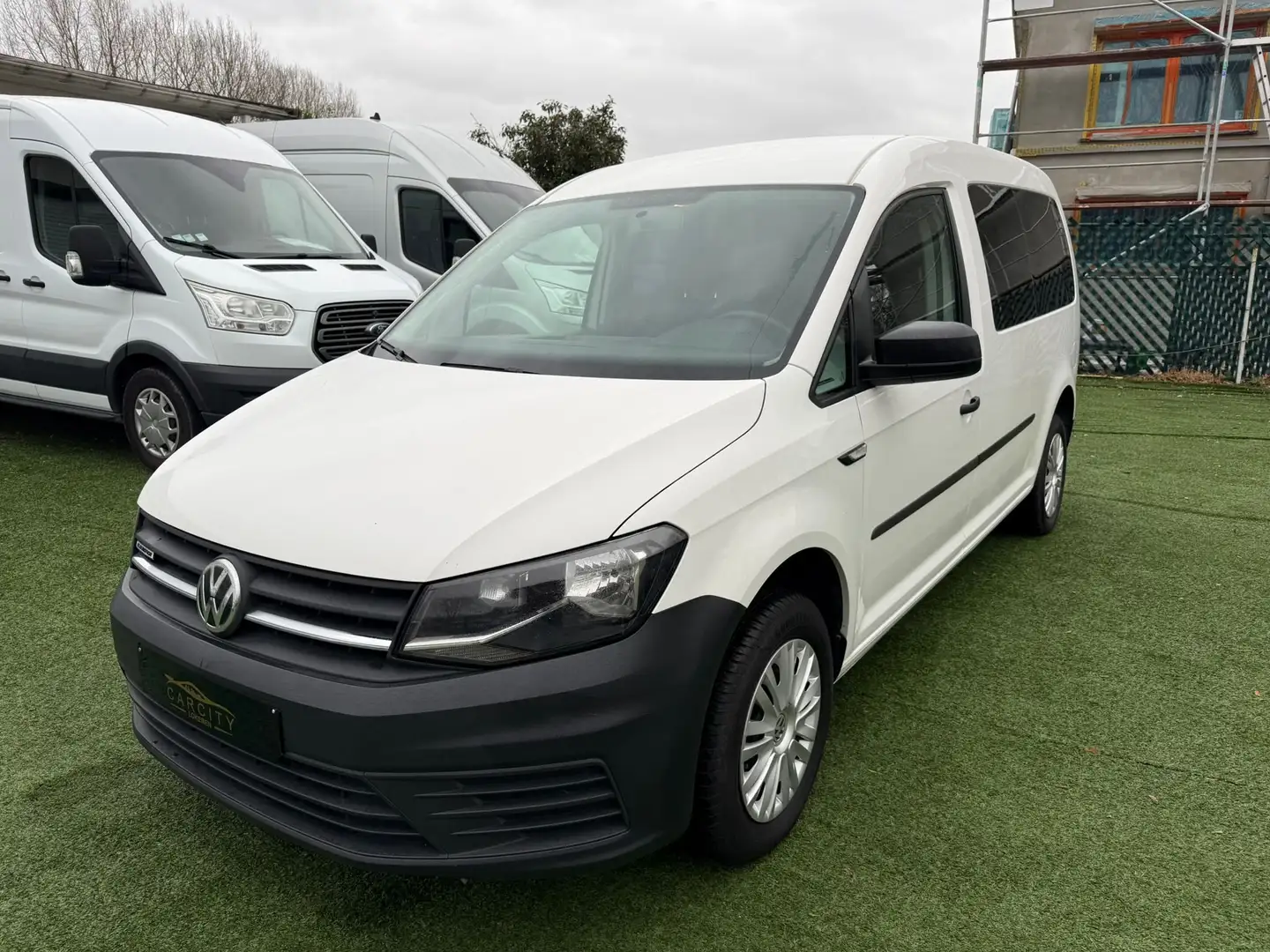 Volkswagen Caddy Maxi°DUBBEL CABINE°LICHTE VRACHT 1.4 CNG Blanc - 1
