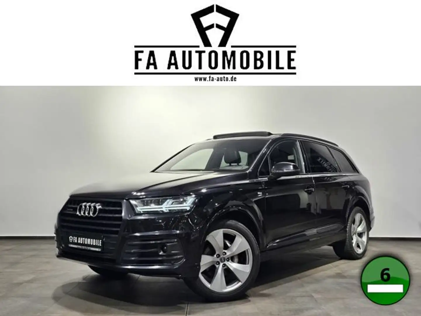 Audi Q7 TDI 2X S Line Black Pano Nachts.Belü.21" VOLL Schwarz - 1