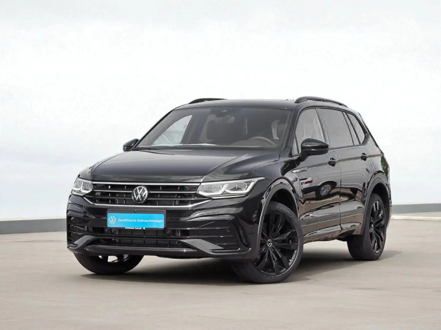 Volkswagen Tiguan Allspace R-Line 2.0 TDI DSG 4Motion  VOLL Schwarz - 2
