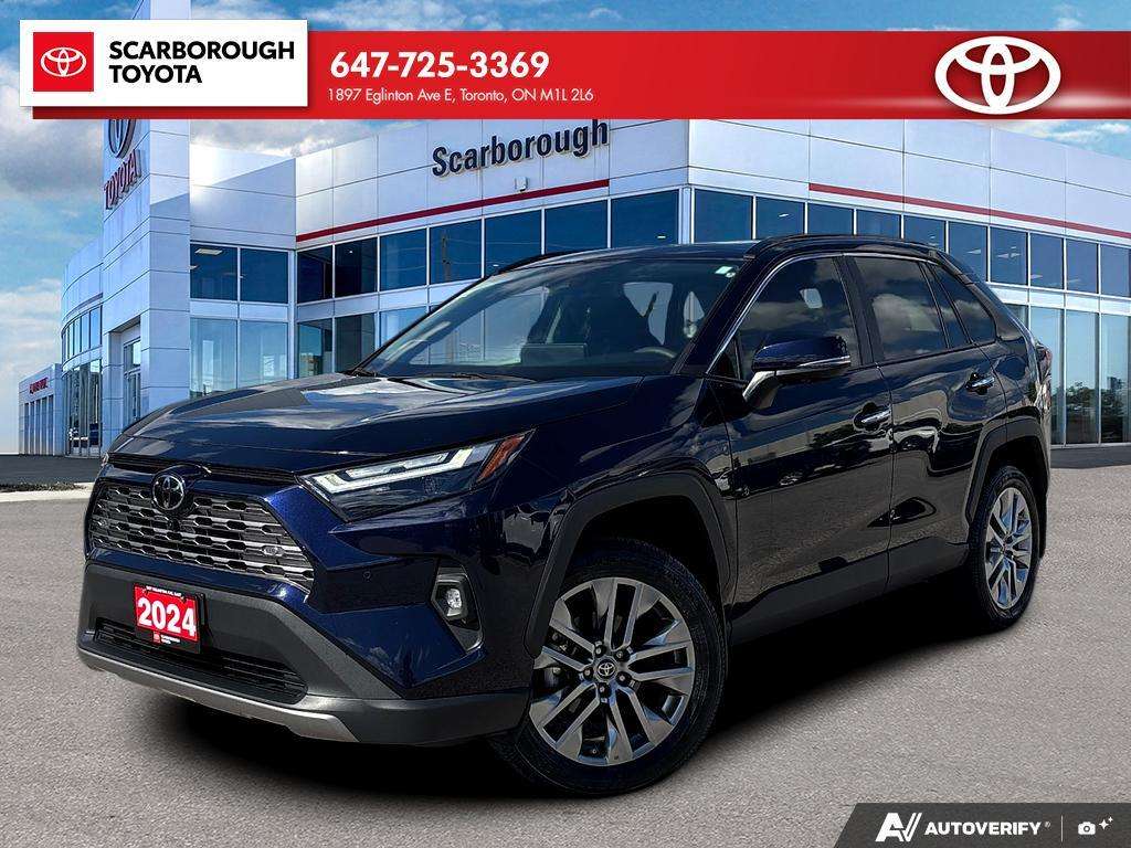 Blue 2024 Toyota RAV4 SUV / Crossover All-Wheel Drive 8-Speed Automatic