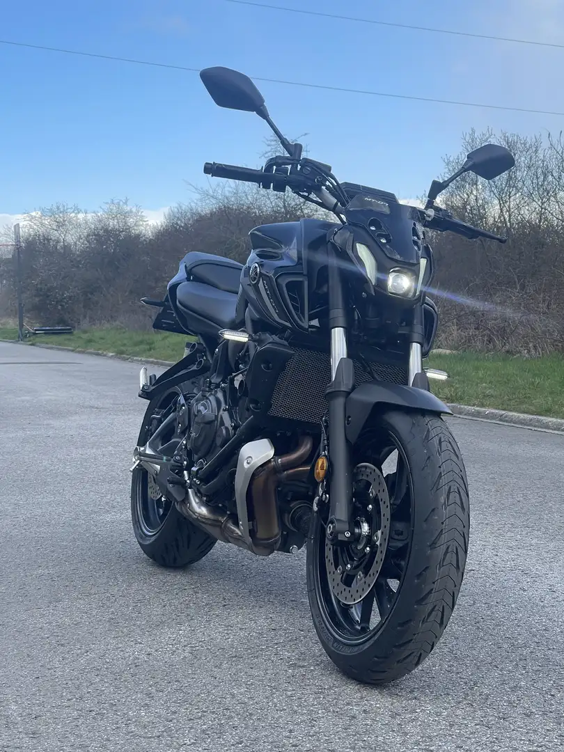 Yamaha MT-07 Zwart - 2