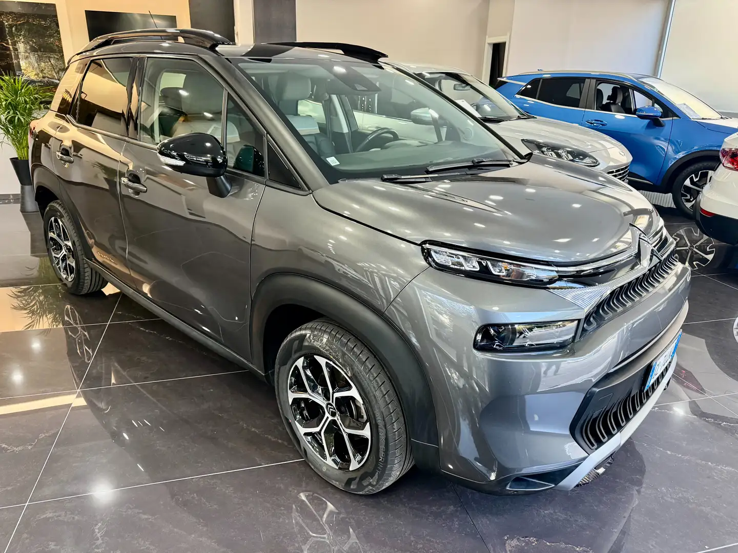 Citroen C3 Aircross C3 Aircross I 2021 1.2 puretech Shine Pack s Grigio - 1