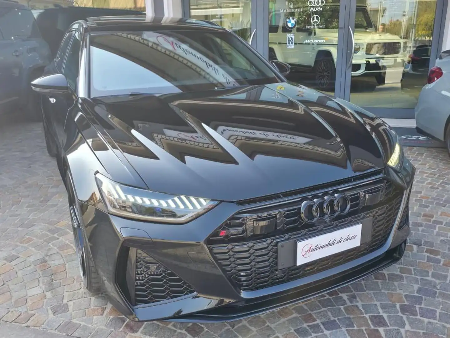 Audi RS6 RS6 Avant 4.0 mhev quattro-BLACK EDIT-NAZIONALE Nero - 1