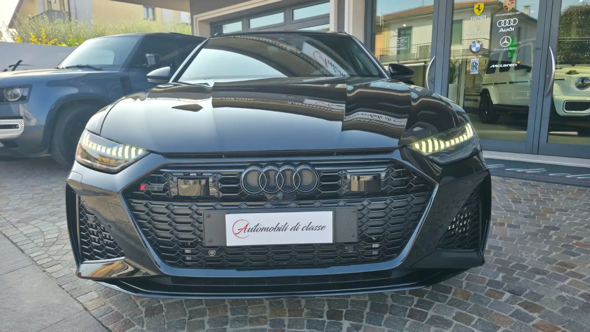 Audi RS6 RS6 Avant 4.0 mhev quattro-BLACK EDIT-NAZIONALE Nero - 2