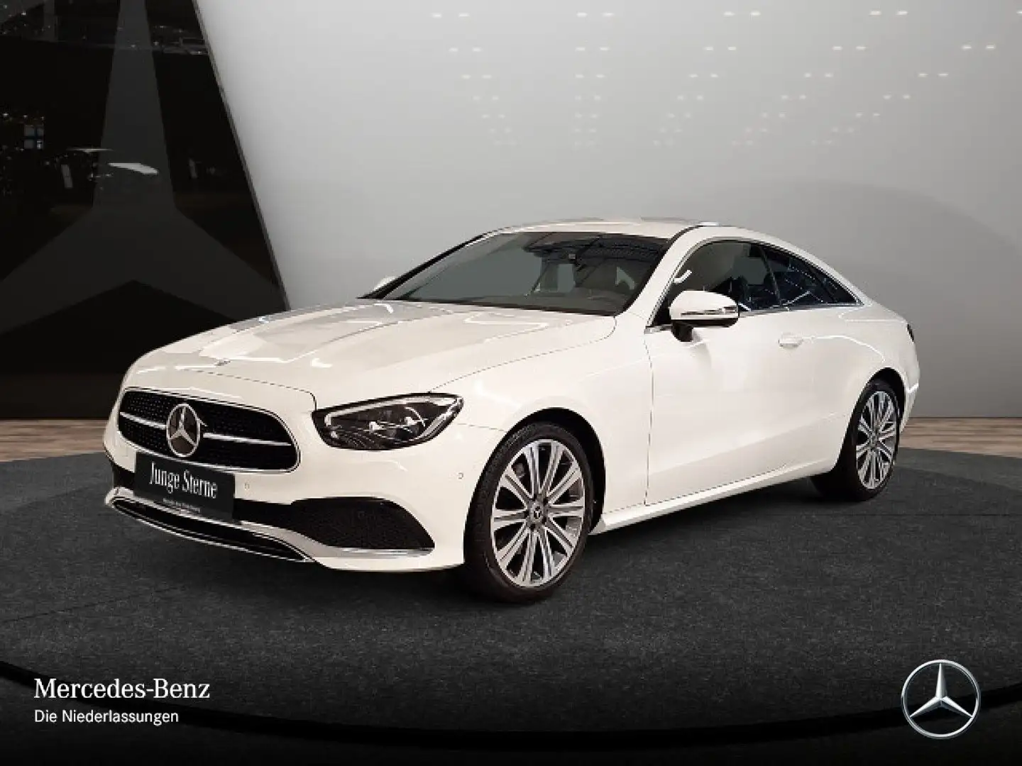 Mercedes-Benz E 200 Coupé AVANTG+LED+BURMESTER+KAMERA+TOTW+9G Blanc - 2