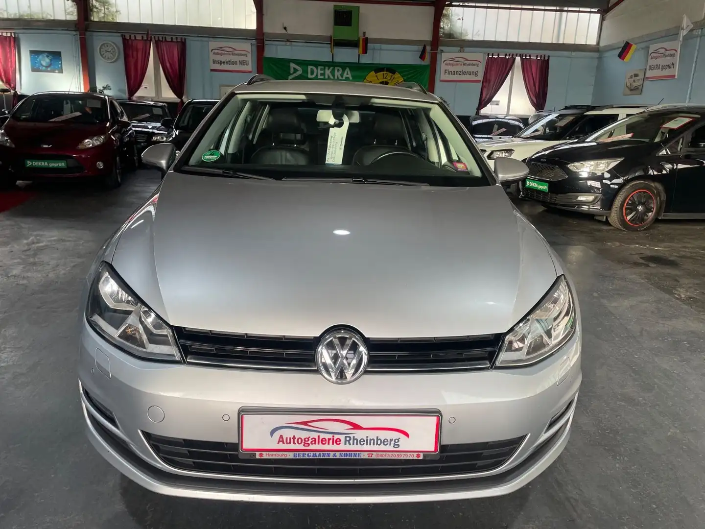 Volkswagen Golf 2.0TDI*KLIMA*SHZ*STANDHEIZ.*AHK*EURO 6*TÜV Silber - 2