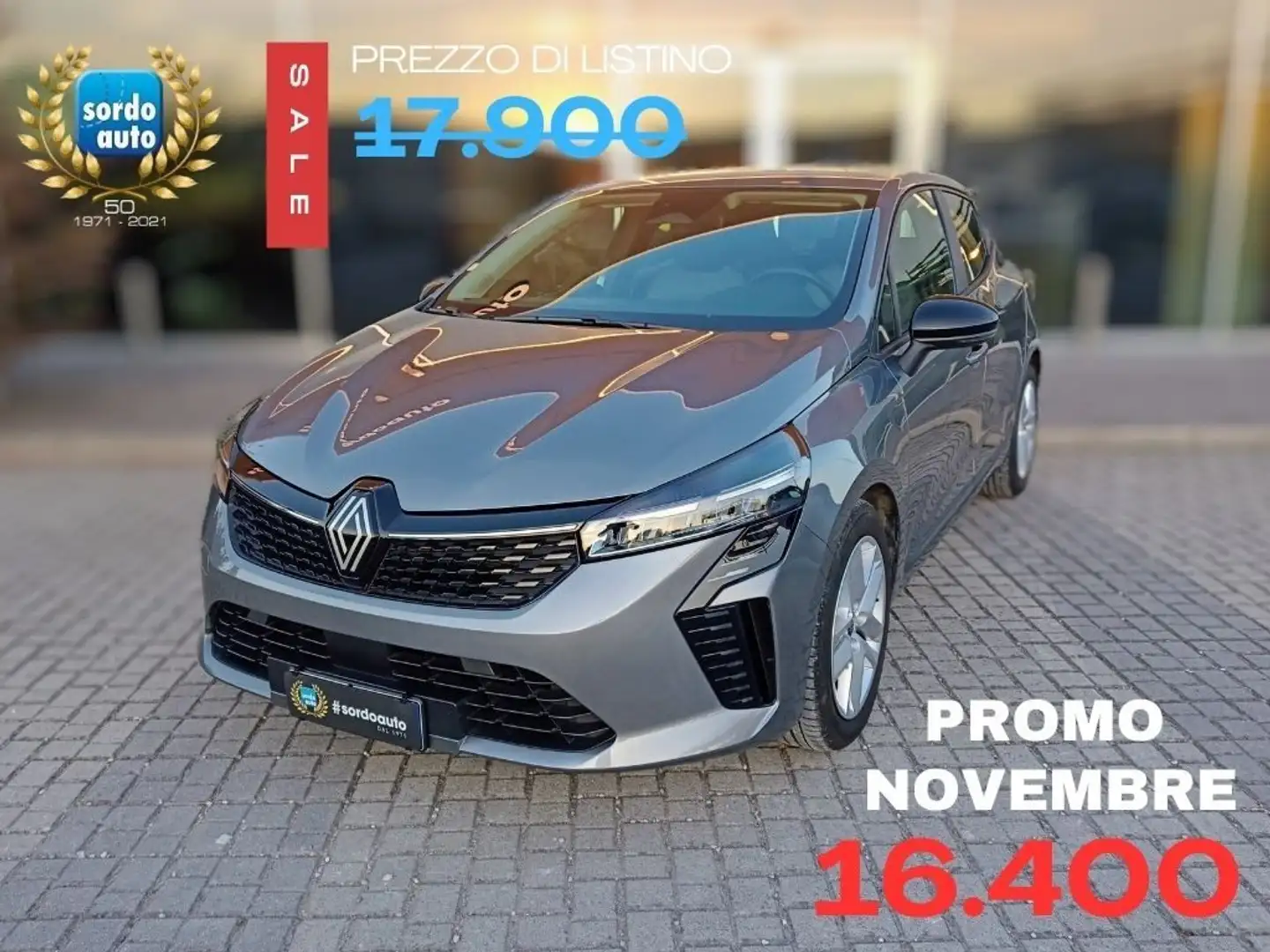 Renault Clio ECO-G 100 CV 5 porte Evolution Grigio - 1