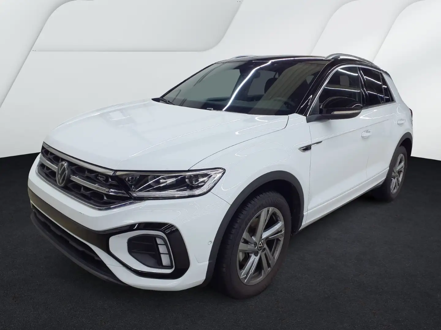 Volkswagen T-Roc 1.5 TSI DSG R-LINE KAMER AHK NAVI PRIVACY Weiß - 2