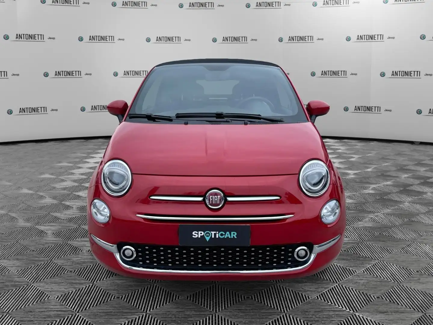 Fiat 500C 1.0 Hybrid Dolcevita Rosso - 2