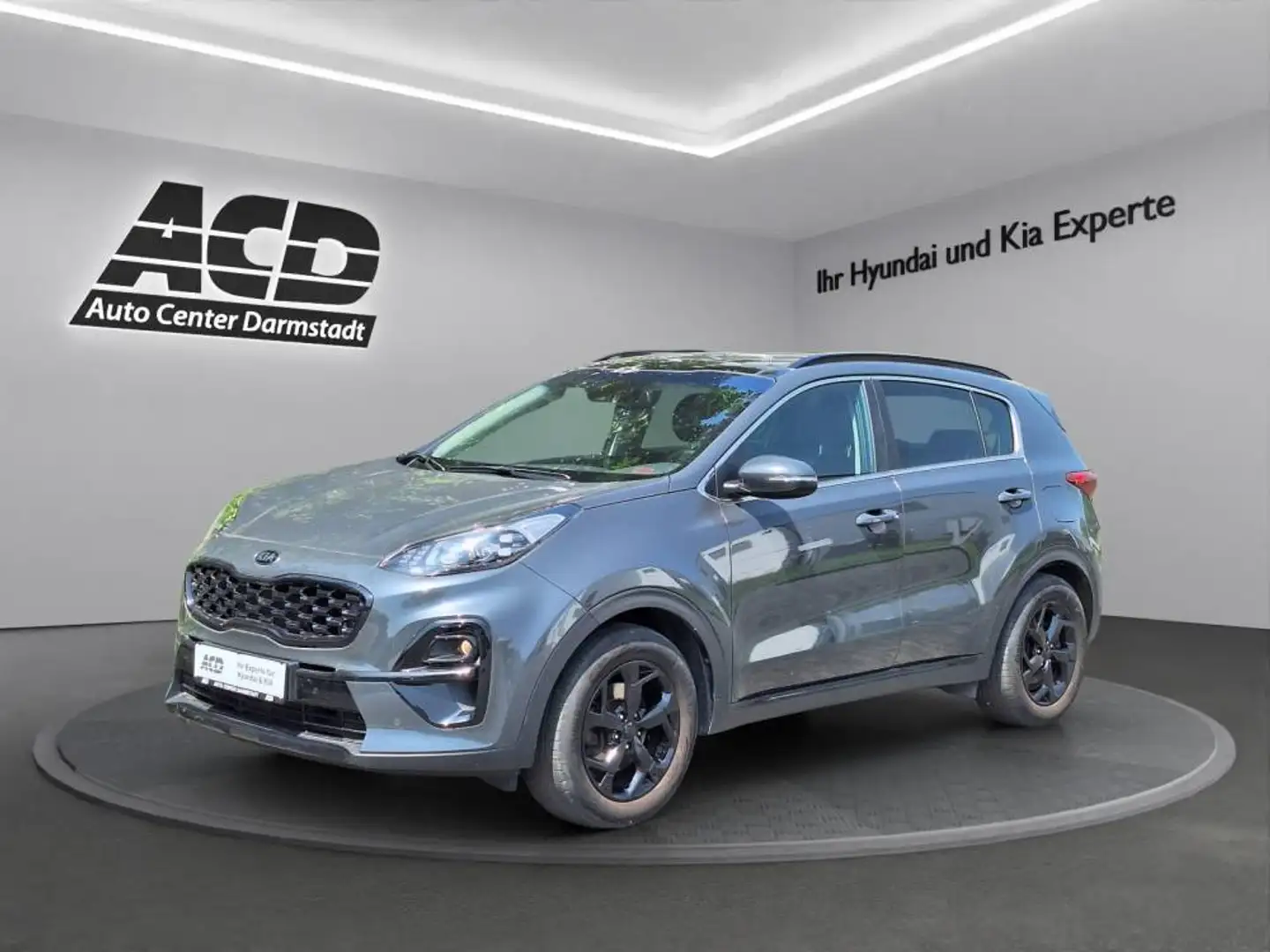Kia Sportage SPORTAGE 1.6T DCT 4WD BLACK EDITION *PANO*LEDER*E- Grijs - 1