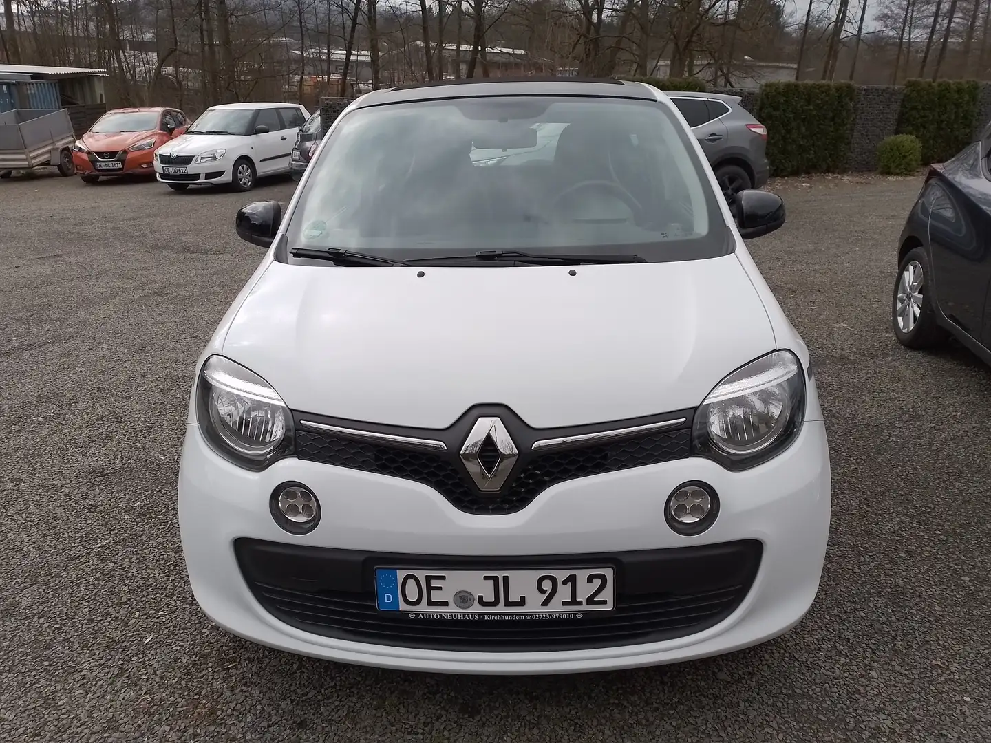 Renault Twingo Limited Faltdach Weiß - 1