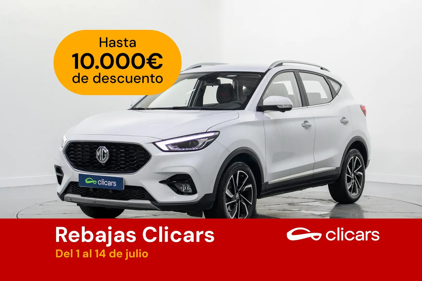 MG ZS 1.0 T-GDI Luxury Aut. 82kW Blanco - 1