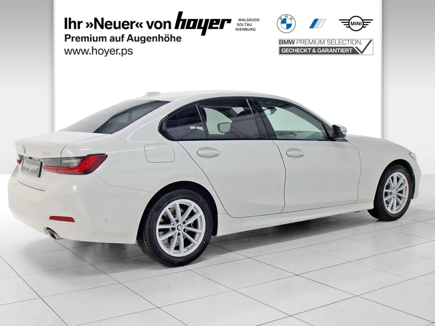 BMW 318 i Limousine DAB LED Komfortzg. Tempomat Shz Wit - 2
