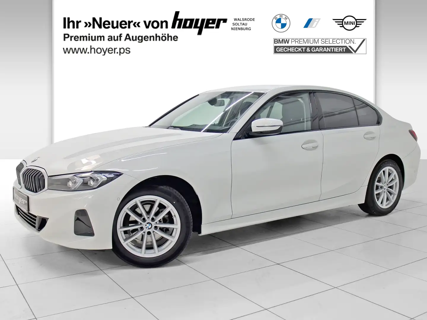 BMW 318 i Limousine DAB LED Komfortzg. Tempomat Shz Wit - 1