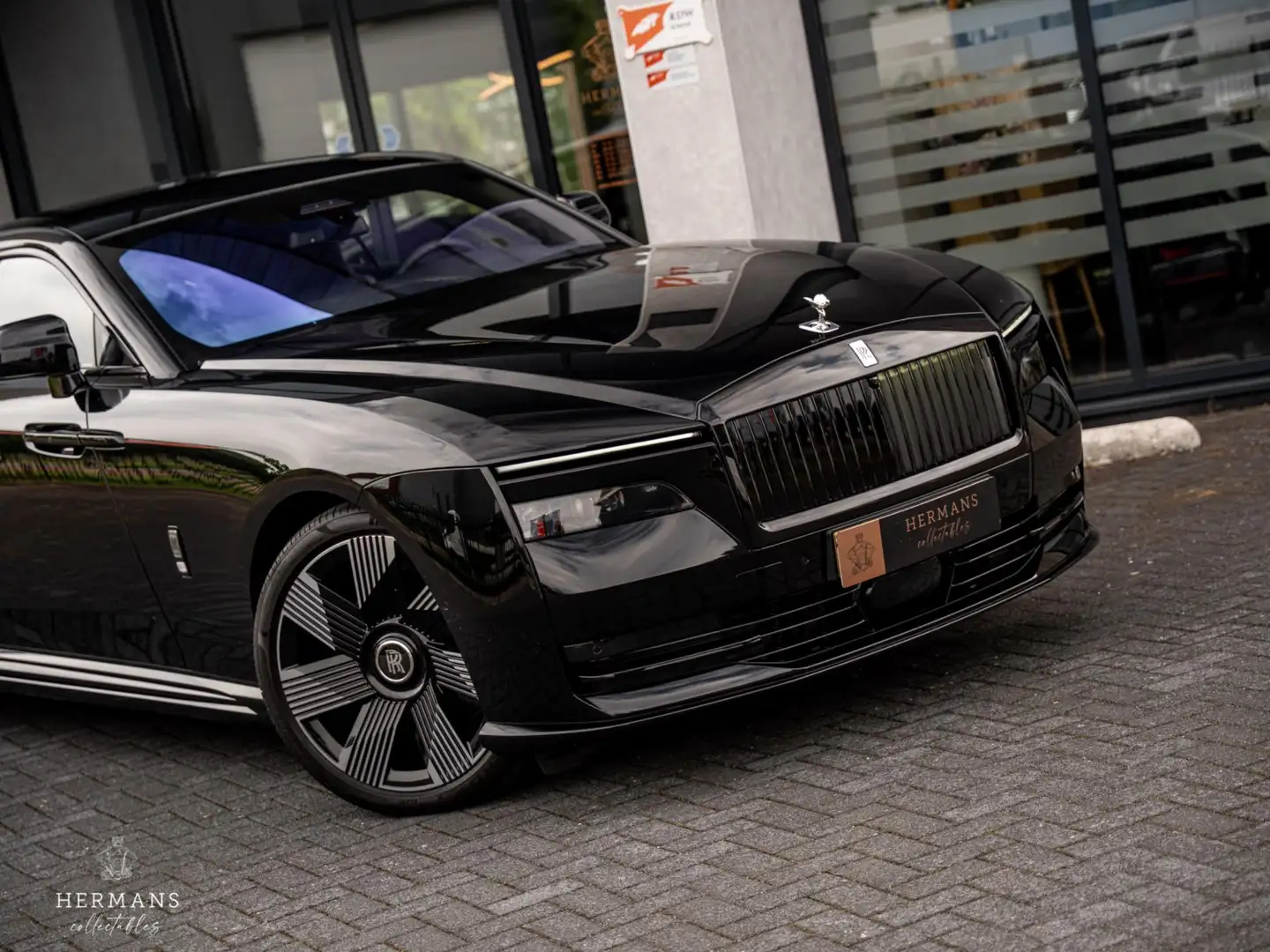 Rolls-Royce Spectre / Bespoke / PPF / Pinstripe / Starlight / Org. NL Czarny - 2