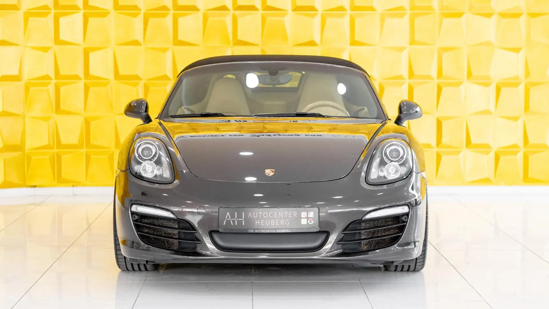 Porsche Boxster S*SPORT-ABGAS*aus 1. Hd*NAVI Negro - 2