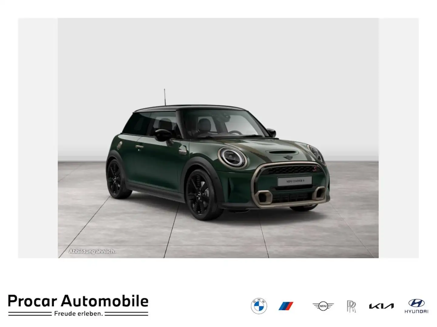 MINI Cooper S Head-Up+Pano+Kamera+Lenkrad Heizung Grün - 1