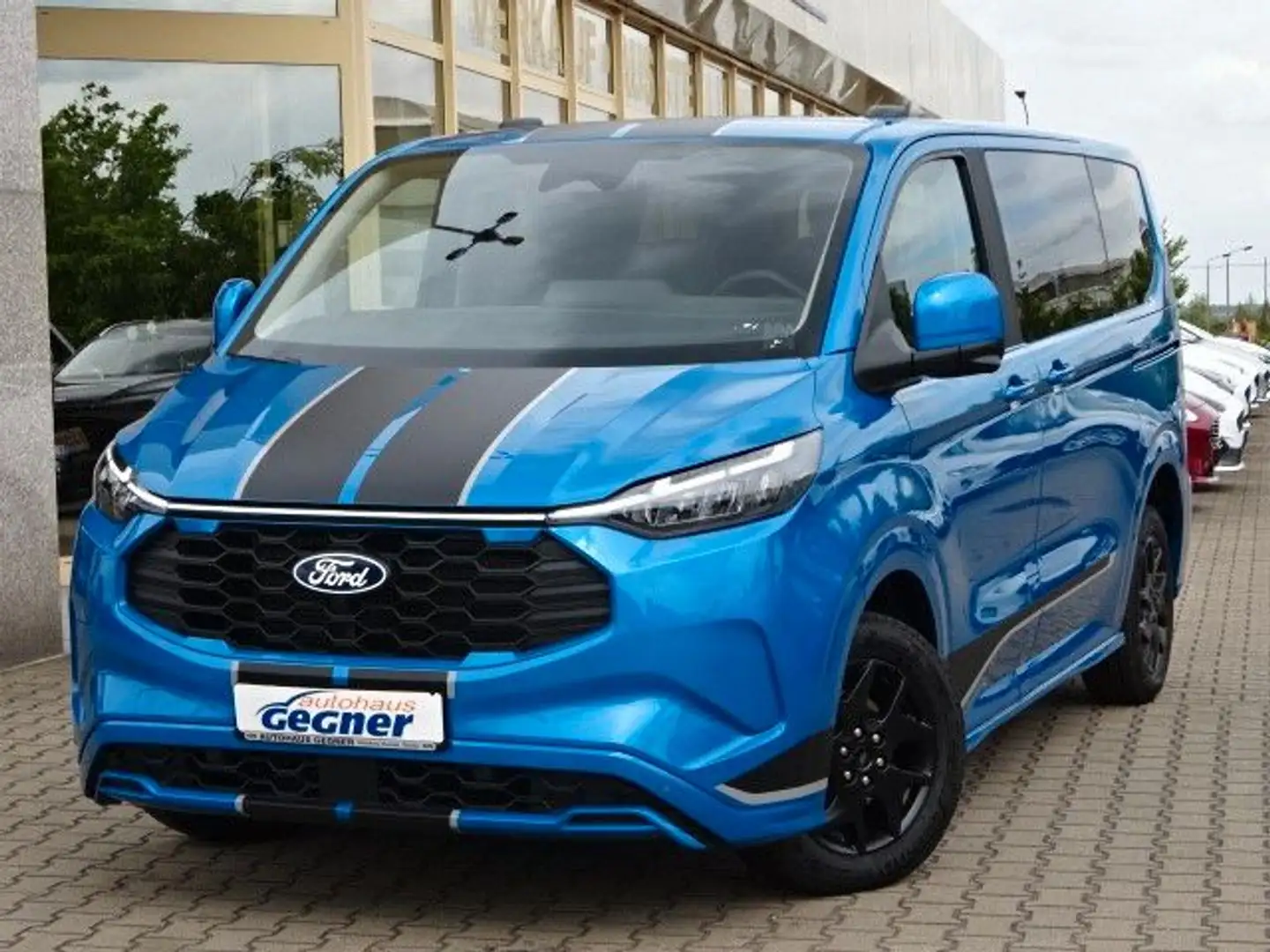Ford Tourneo Custom 340L1 Sport PHEV Exklusiv 360Kam Azul - 2