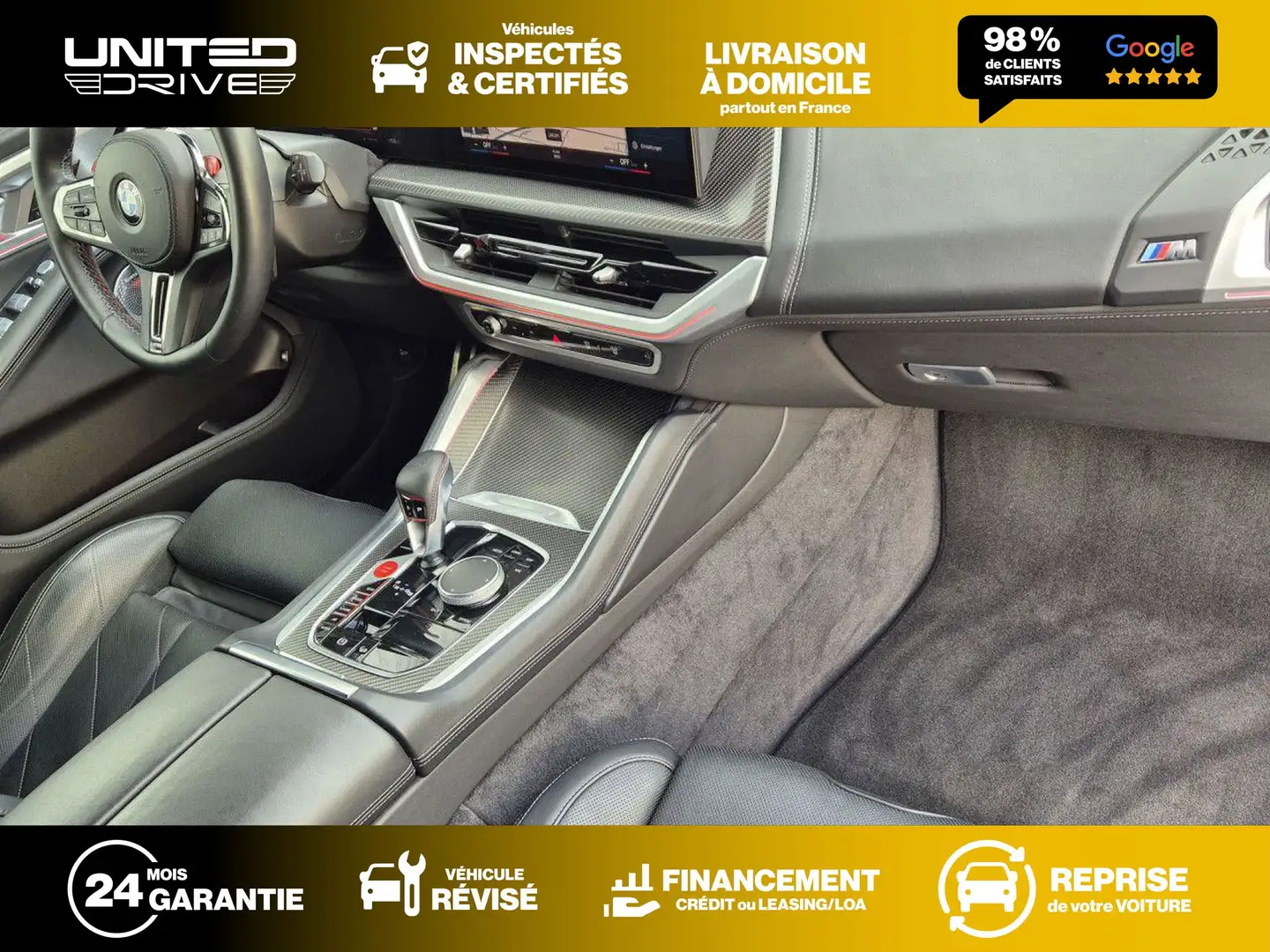 BMW XM SPORT 653CV Noir - 2