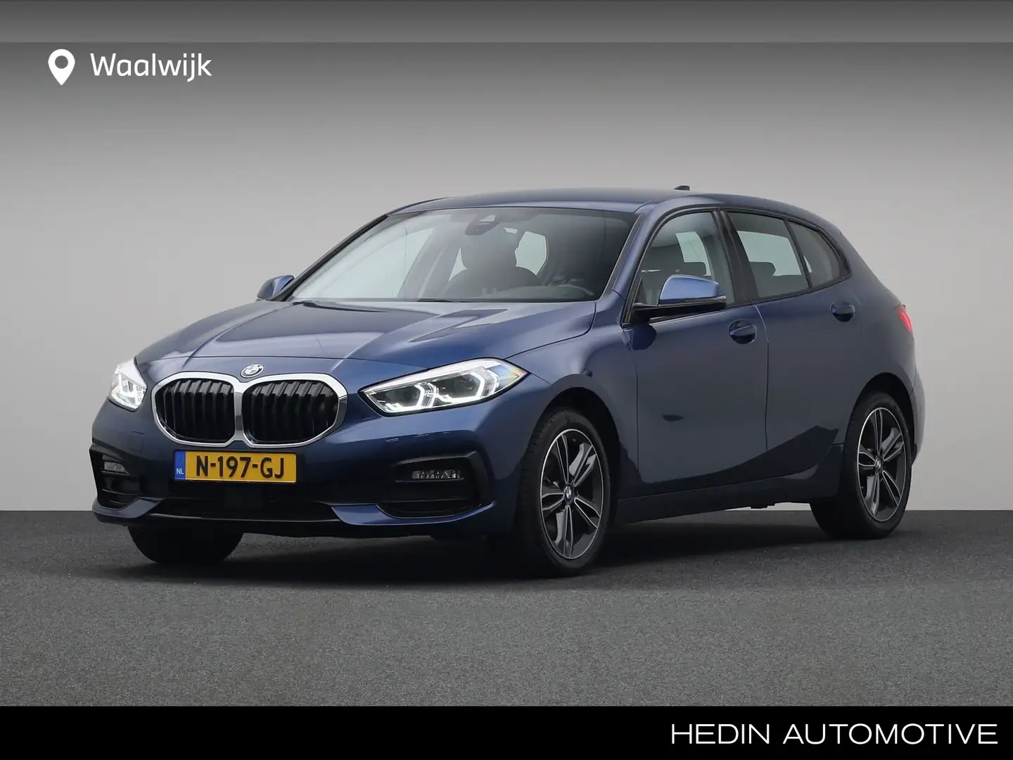 BMW 118 1-serie 118i Executive Edition Bleu - 1