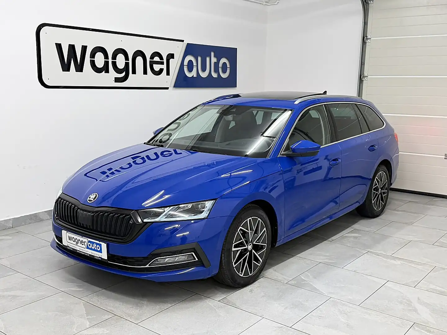 Skoda Octavia Combi 2,0 TDI Style DSG.Matrix LED/ACC/DCC/Navi... Blau - 2