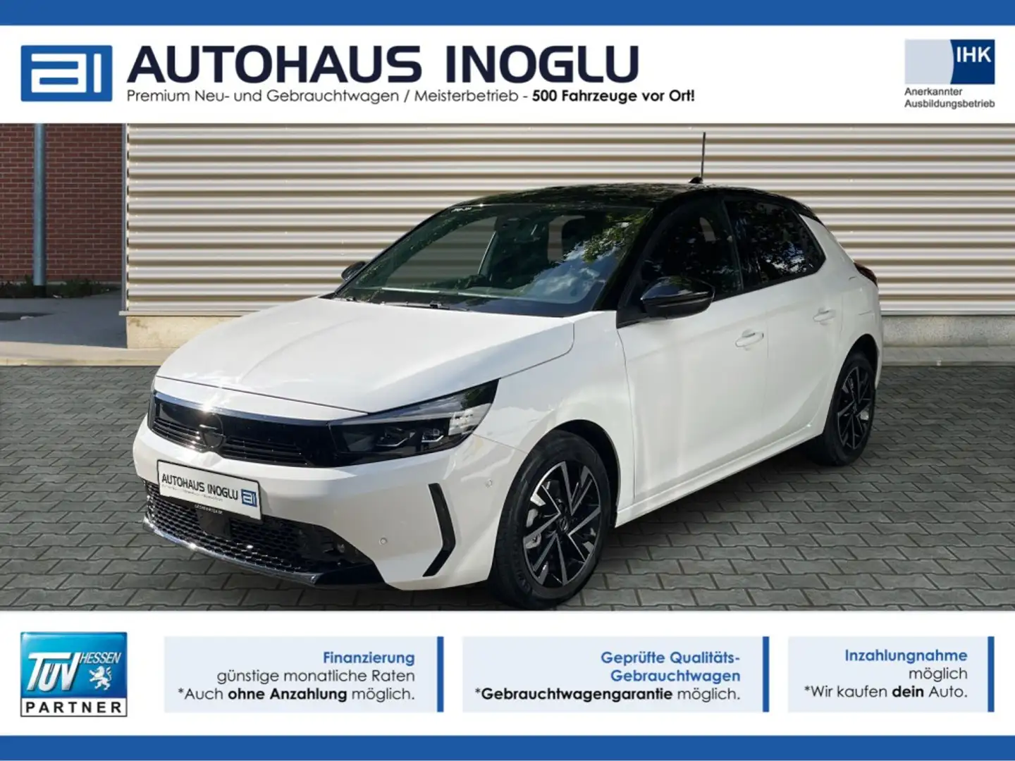 Opel Corsa 1.2 GS Navi Pro+Lenk SHZ+R-Kam+IntelliLux+ Blanco - 1
