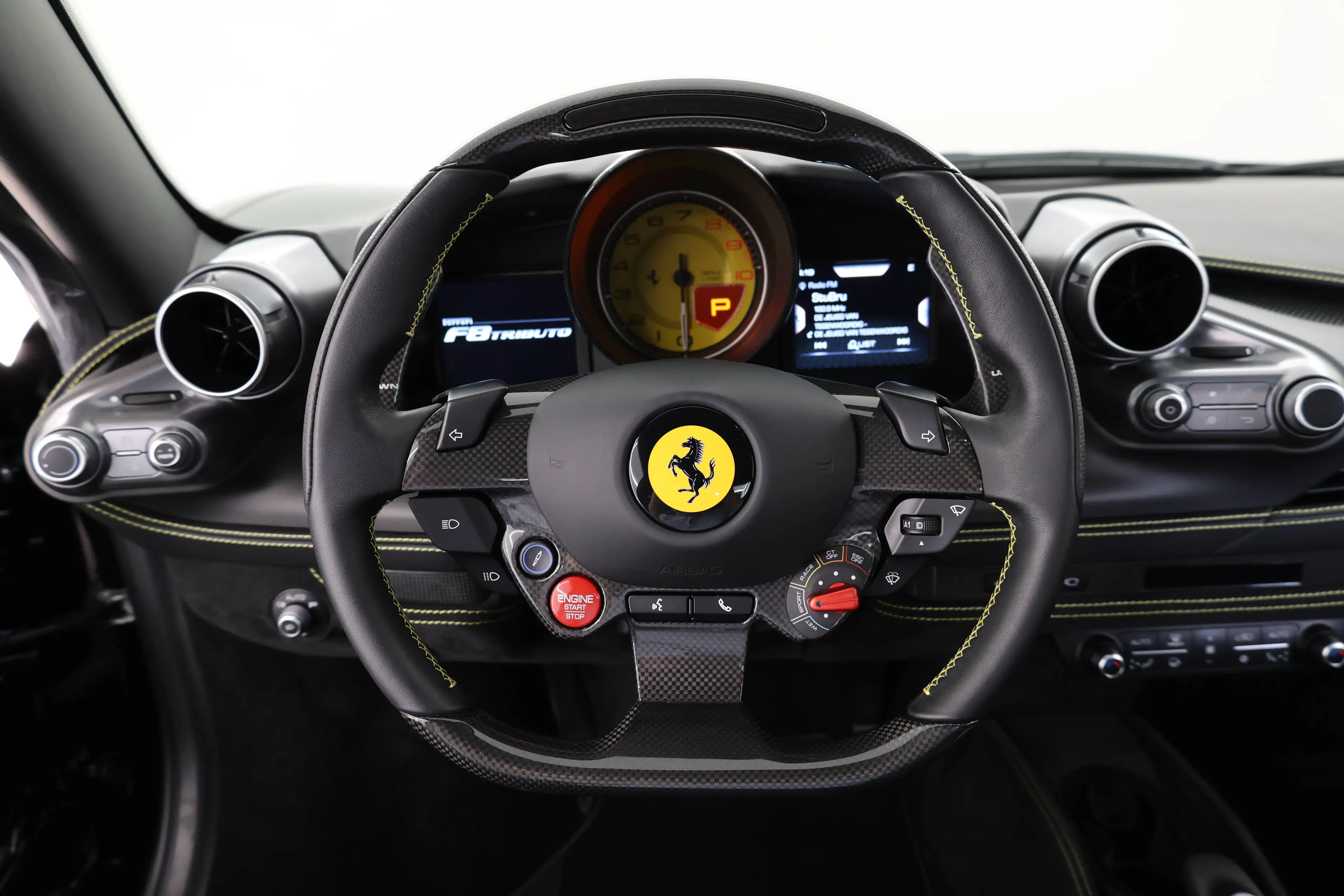 Ferrari F8 Tributo Nero Daytona / Full PPF / Ferrari Approved — photo 13