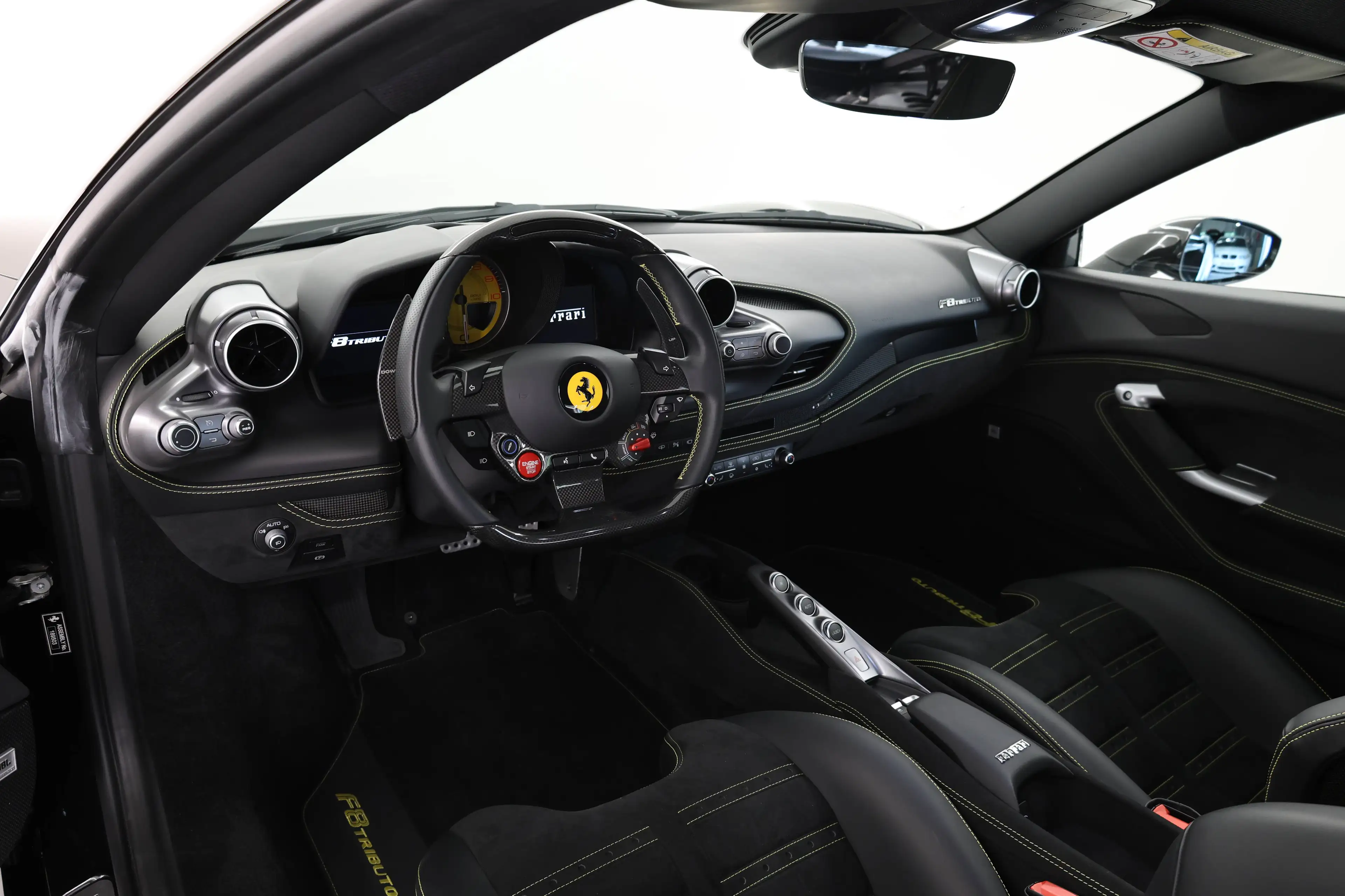Ferrari F8 Tributo Nero Daytona / Full PPF / Ferrari Approved — photo 11
