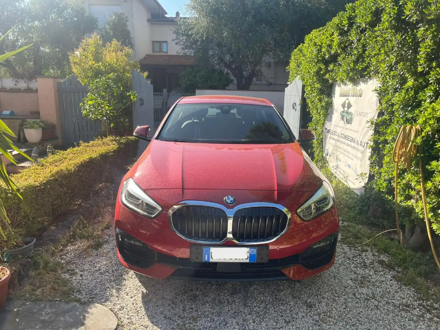 BMW 118 d 5p. Sport Rosso - 1
