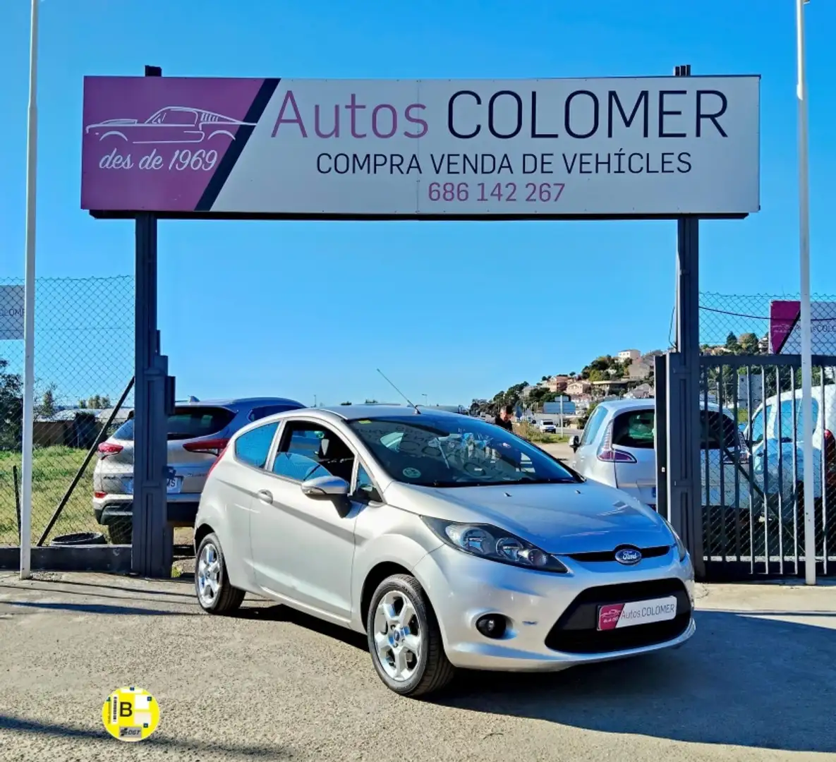 Ford Fiesta 1.4TDCI Ambiente Gris - 1