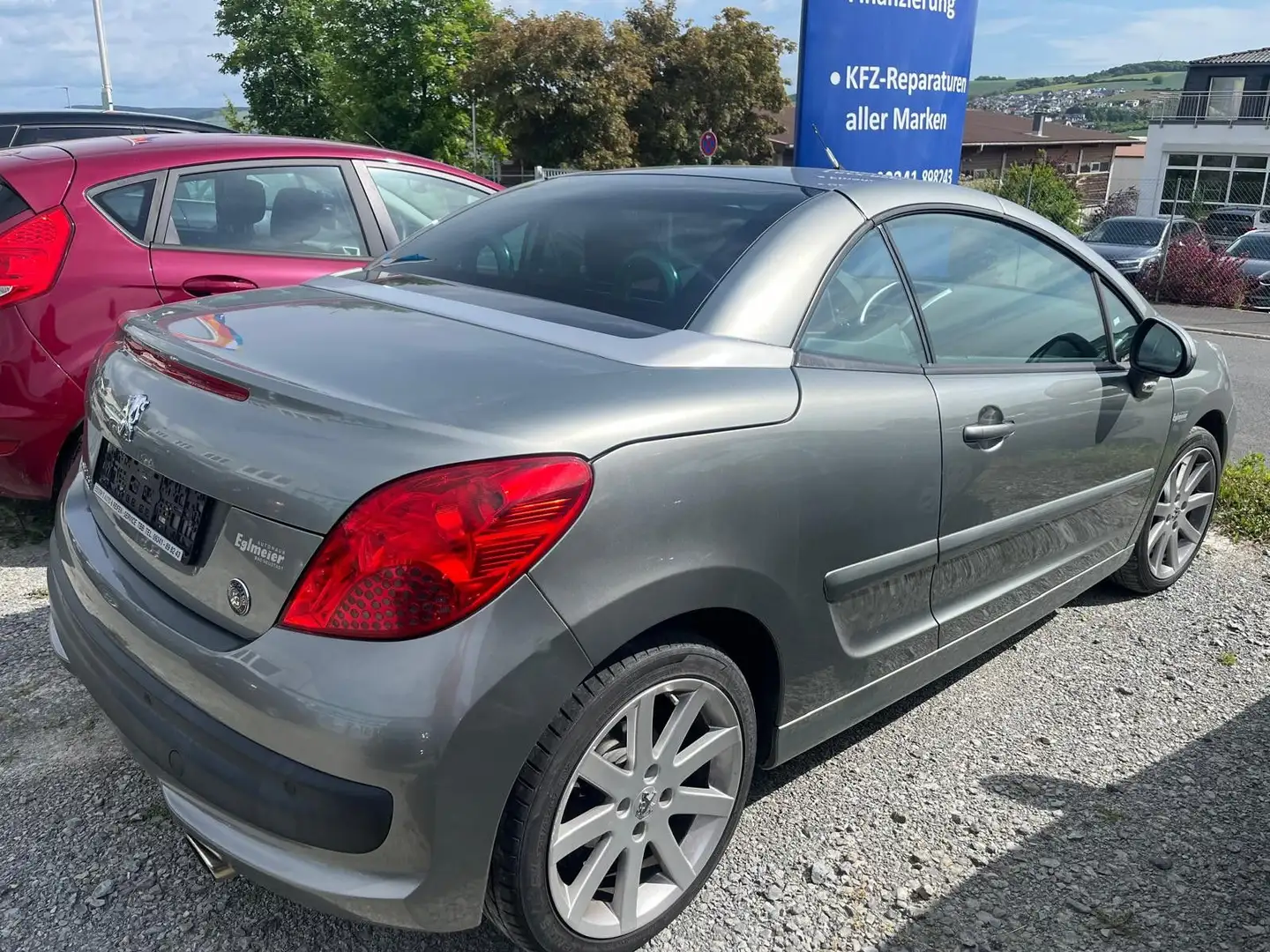 Peugeot 207 CC Cabrio-Coupe Roland Garros Grau - 2