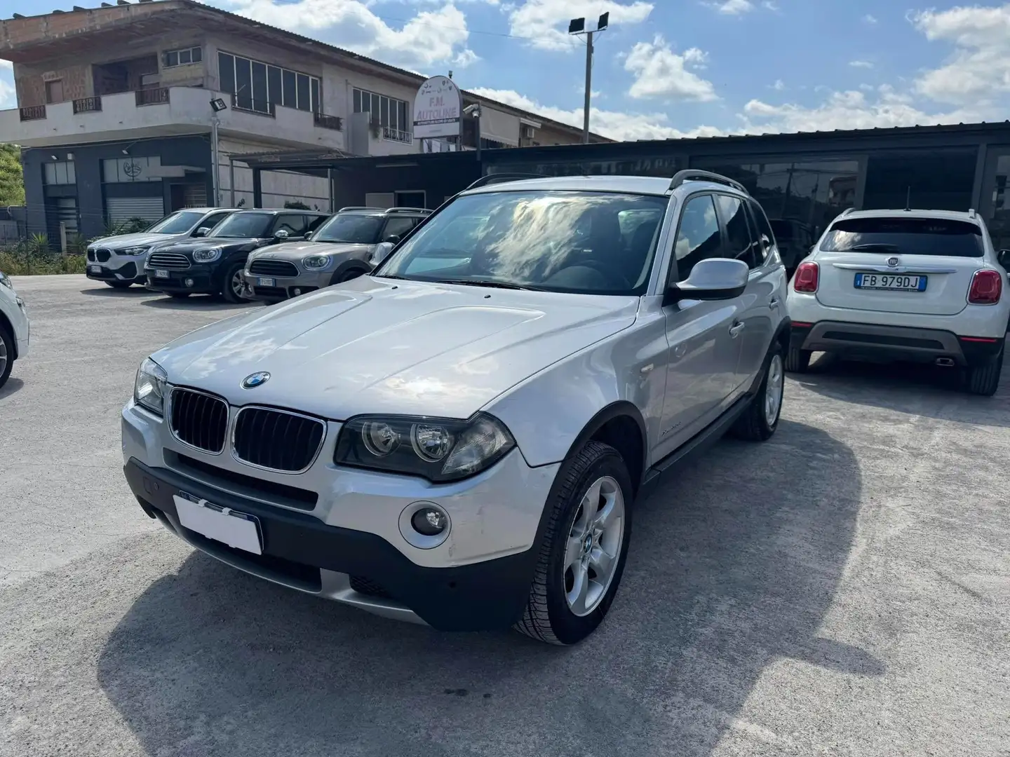 BMW X3 X3 E83 xdrive20d (2.0d) Attiva 177cv Argento - 1