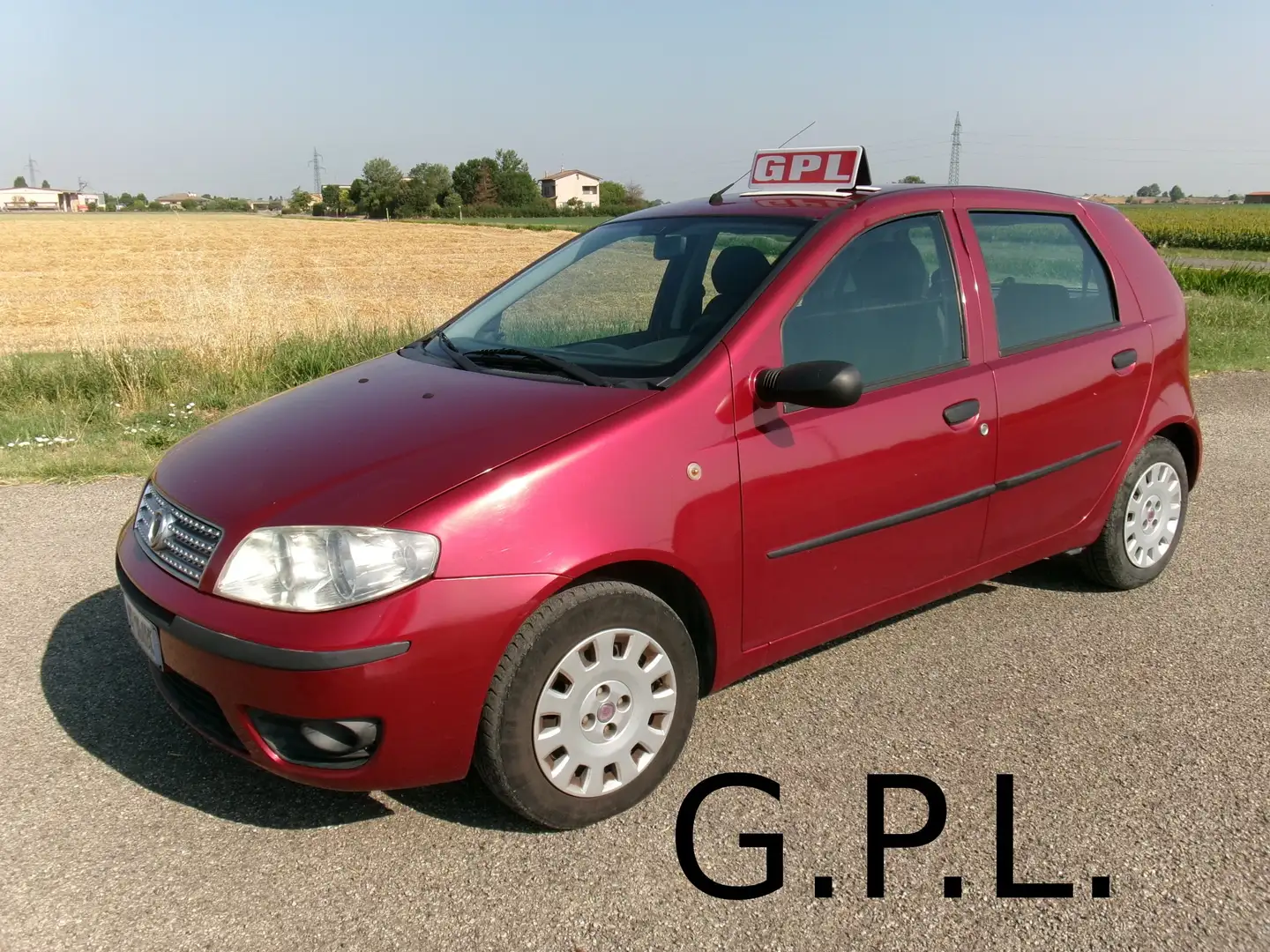 Fiat Punto Punto 5p 1.2 Active Gpl Rosso - 1