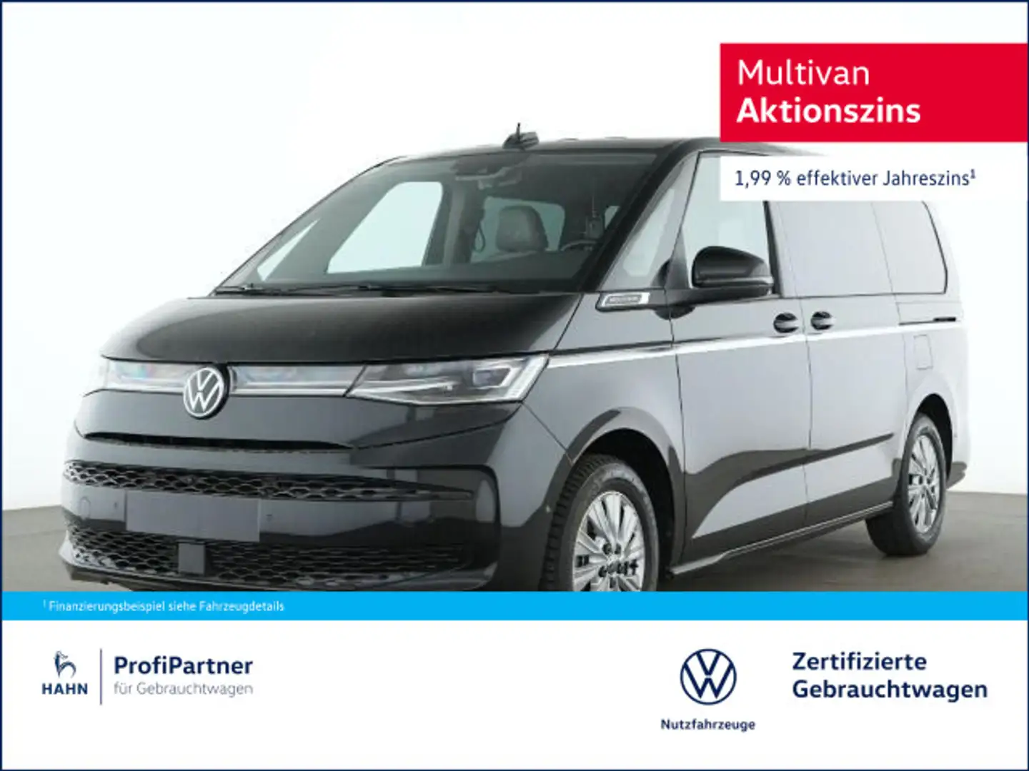 Volkswagen T7 Multivan Style LÜ 2,0TSI 150kW TRAVEL AREAVIEW Schwarz - 1