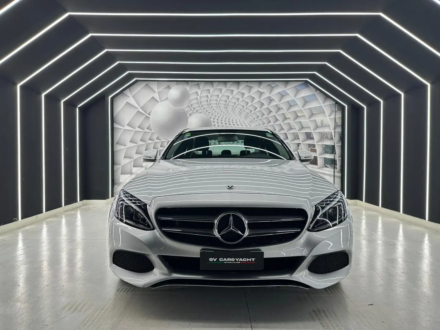 Mercedes-Benz C 220 Classe C-W205 2014 Berlina d (bt) Premium Argento - 1