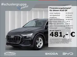 Audi Q8 50TDI quattro*Luftfed 360°Kam Panodach Leder